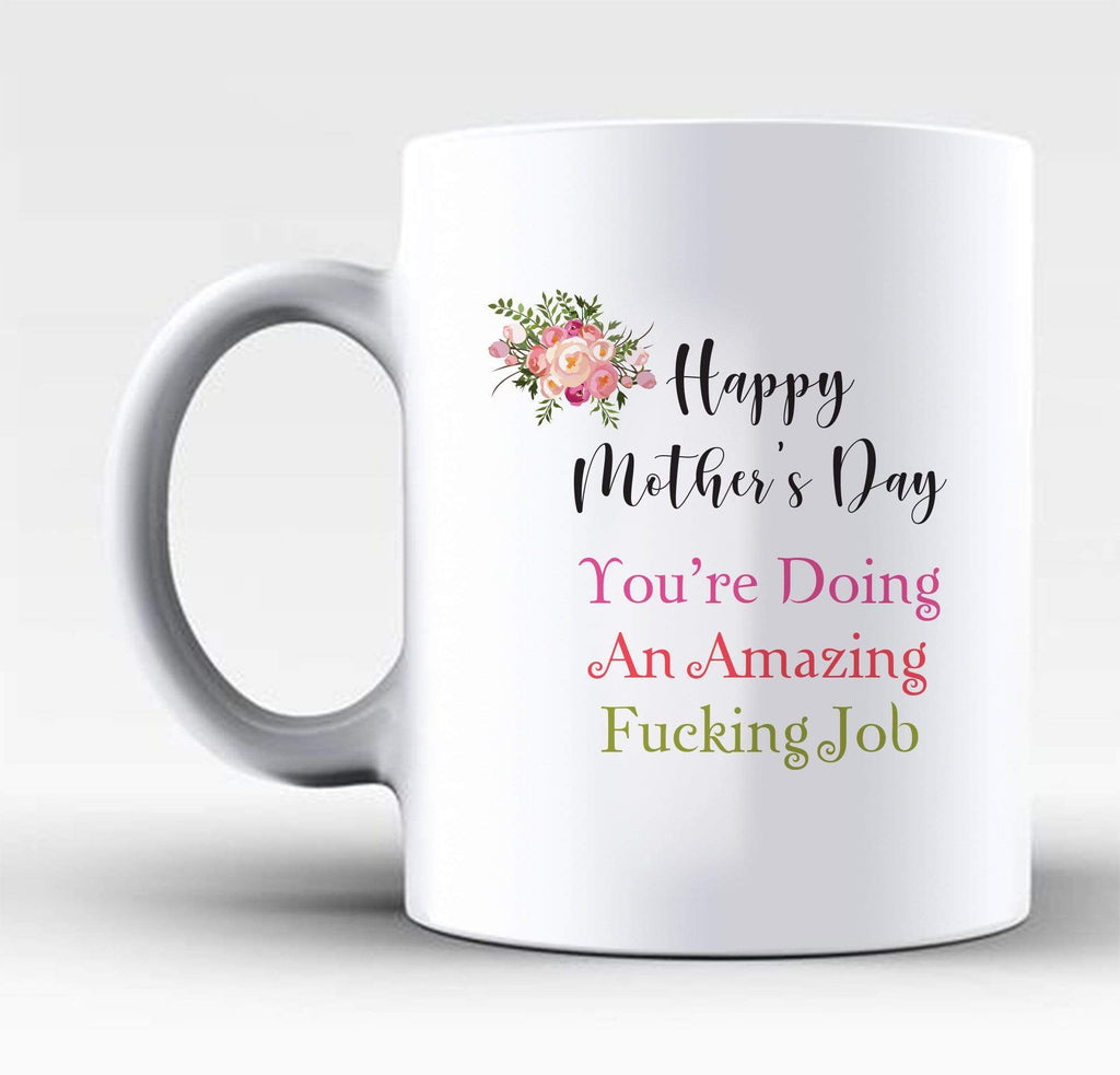 Personalised Funny Rude Amazing Mum Mom Mother's Day Gift Mug Present S2