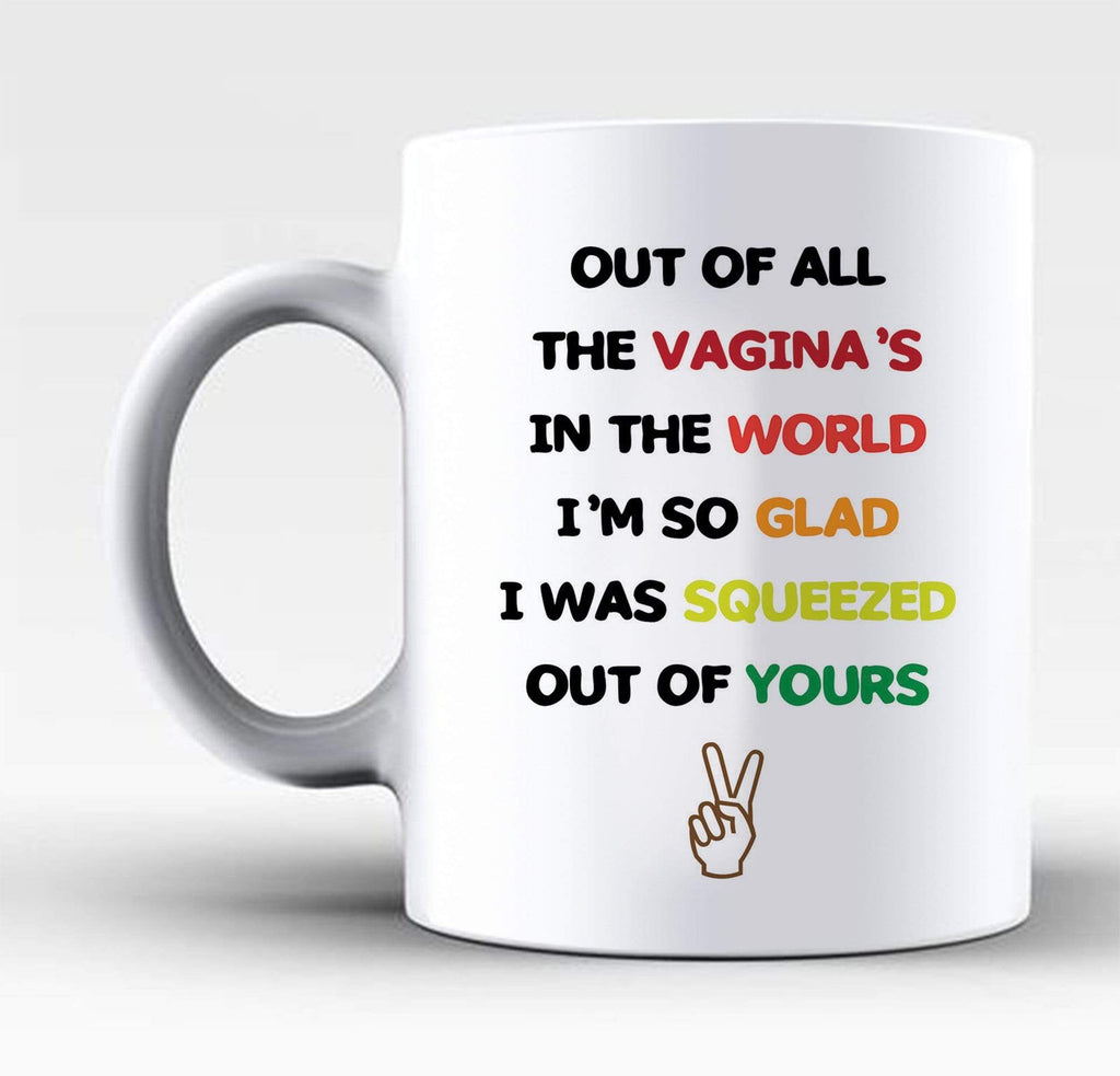 Personalised Funny Rude Humour Amazing Mum Mother's Day Gift Mug Present S1