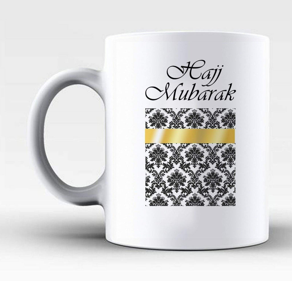 Personalised Hajj Mubarak Islamic Muslim Drink Mug Cup Coffee Tea Gift Present