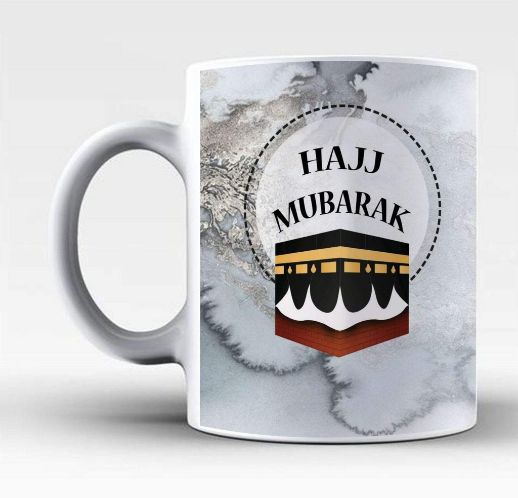 Hajj Umrah Mubarak Mugs Islamic Muslim Drink Cup Glass Coffee Tea Gift Present 1