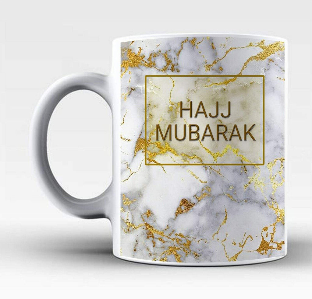 Personalised Hajj Mubarak Islamic Muslim Drink Mug Cup Coffee Tea Gift Present