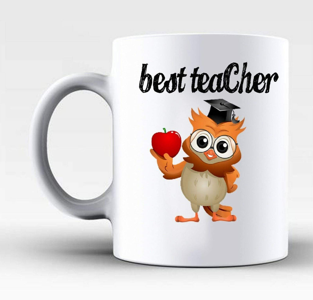 Funny Best Teacher Mugs Gift Retiring Thank You Present Student Pupils Friends