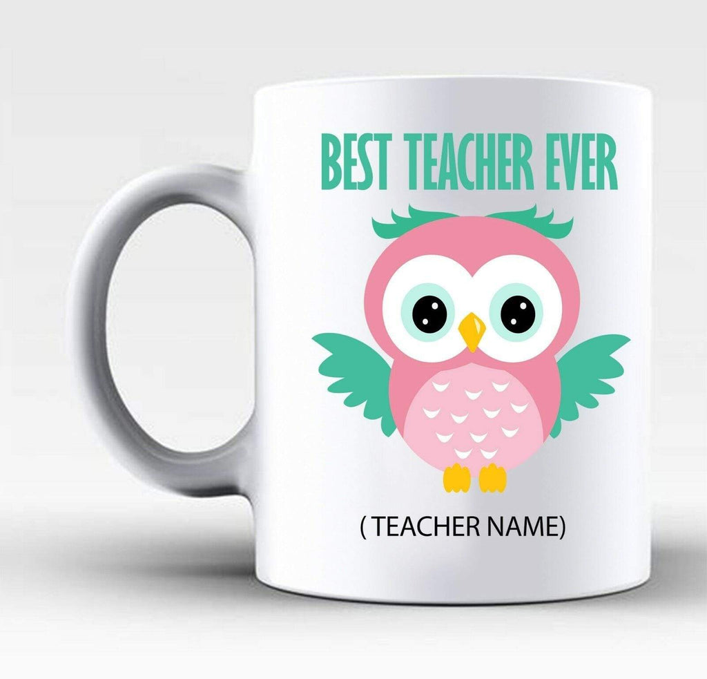 Personalised Best Teacher Mug Cup Gift Retiring Thank You Present From Pupil