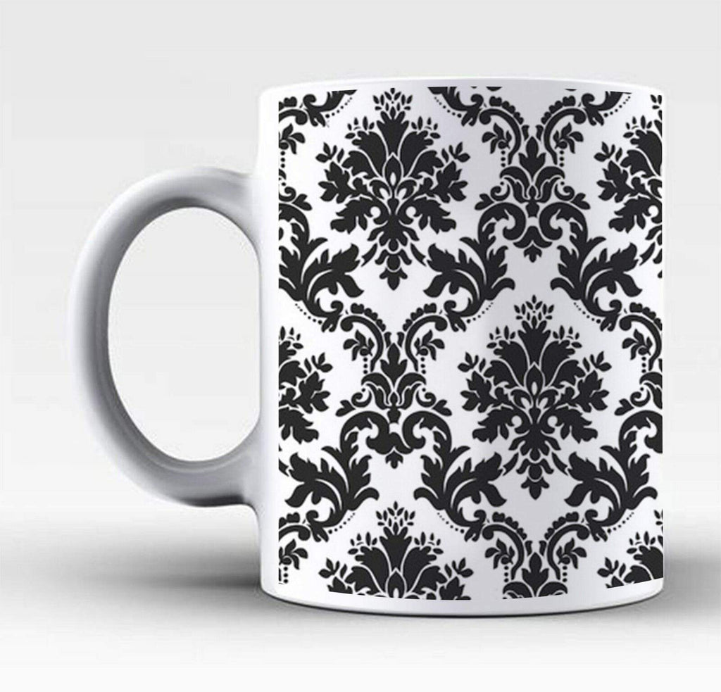 Ideal Tea Coffee Mug Perfect Gift Present Vintage Wallpaper Print Drink Glass