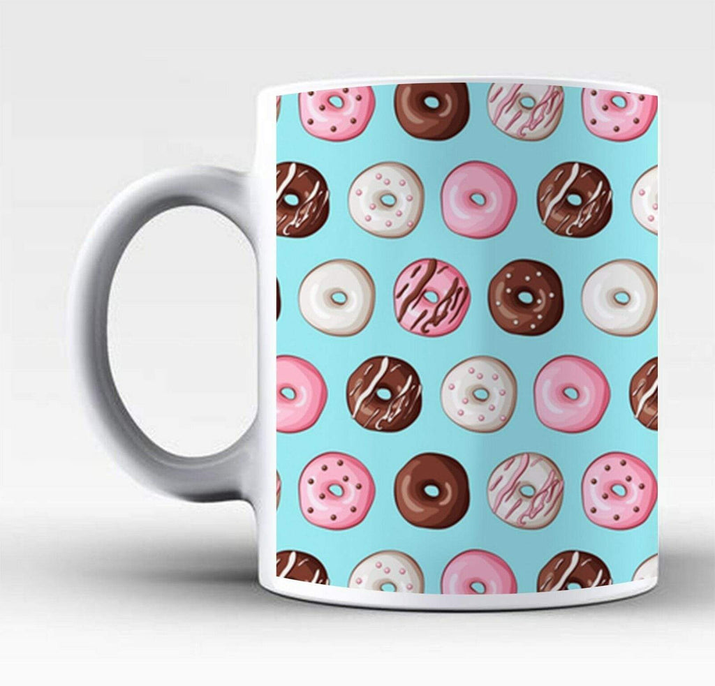 New Perfect Ideal Tea Coffee Mug Gift Present Sweet Doughnut Print Drink Glass 2