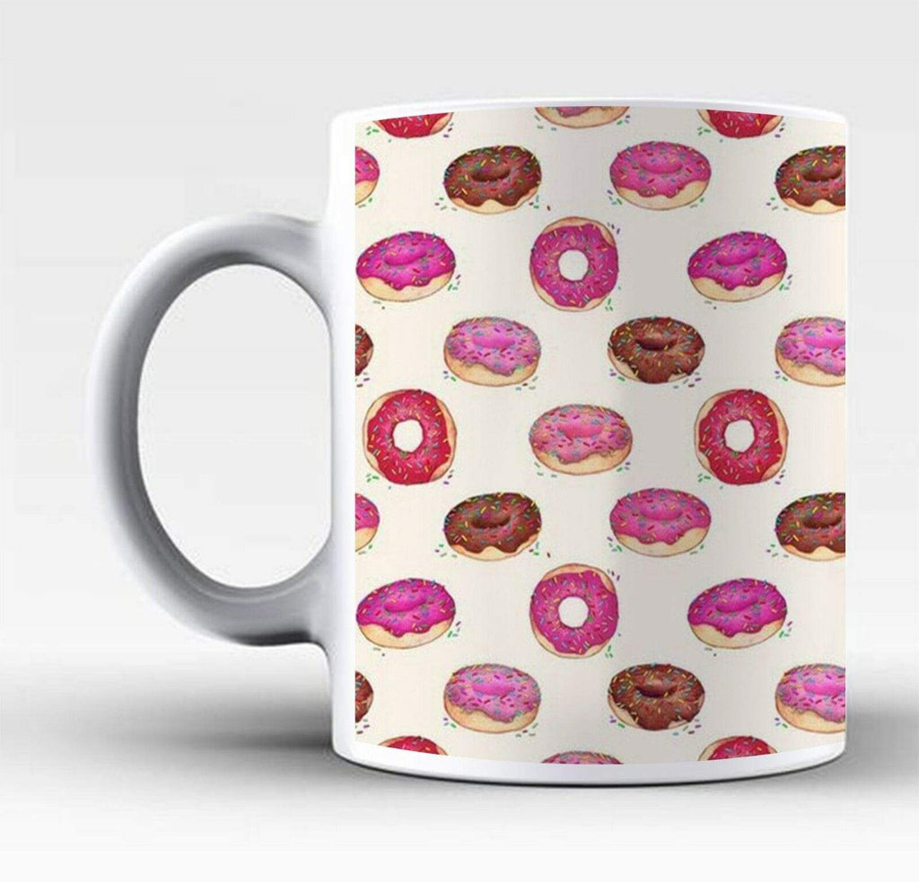 New Perfect Ideal Tea Coffee Mug Gift Present Sweet Doughnut Print Drink Glass 2