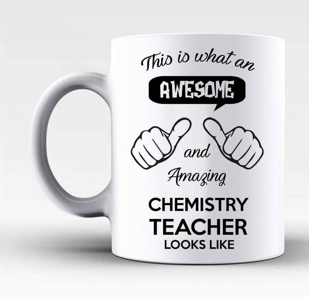 This Is What An Awesome Science Maths English Teacher Looks Like Mugs Gift