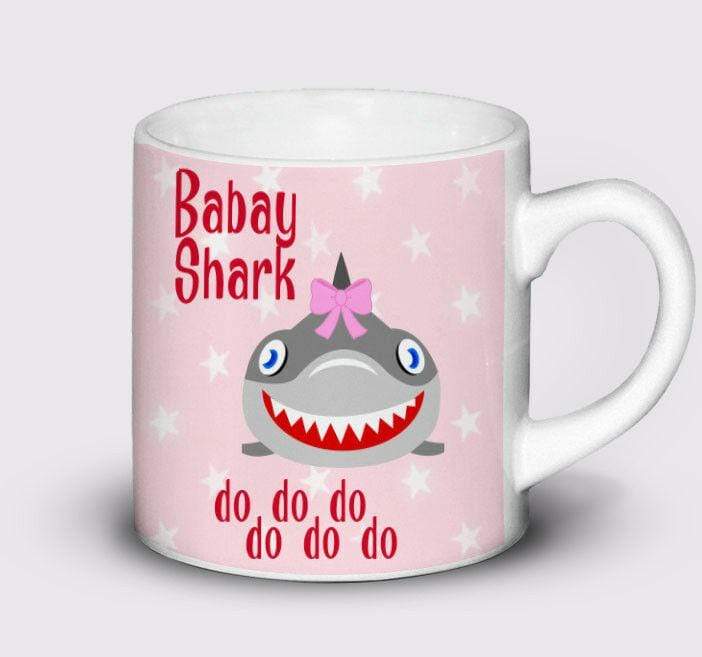 Baby Shark Kids Song Rhyme Mug Tea Coffee Drink 6OZ For Kids Children Cup Gift