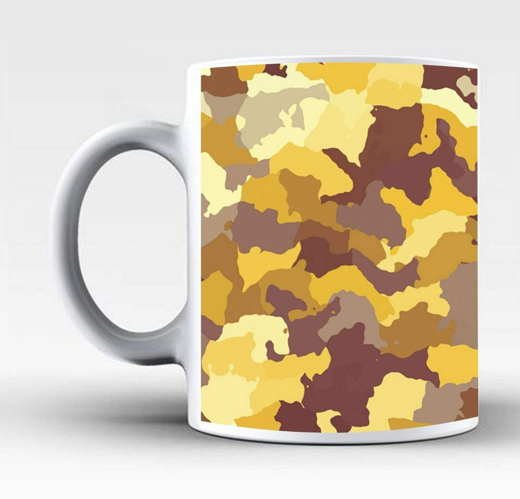 New Perfect Ideal Tea Coffee Mug Gift Present Camouflage Army Print Drink Glass