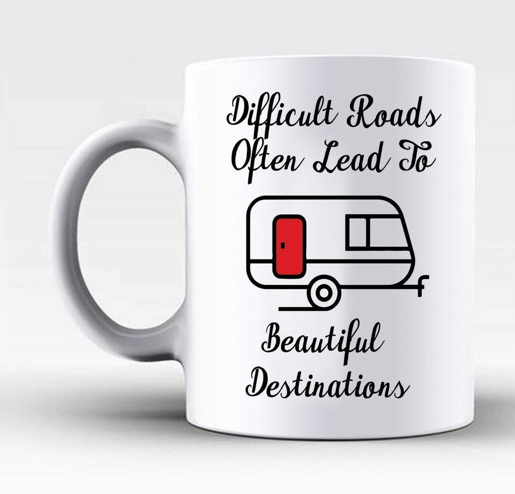 Personalised Motor Home Mug Cup Tea Coffee Camping Novelty Gift Friend Family