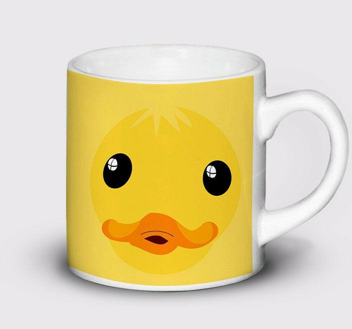 Animal Cute Tea Coffee Drink 6OZ Mug For Kids Children Cup Gift Bee Dog Duck