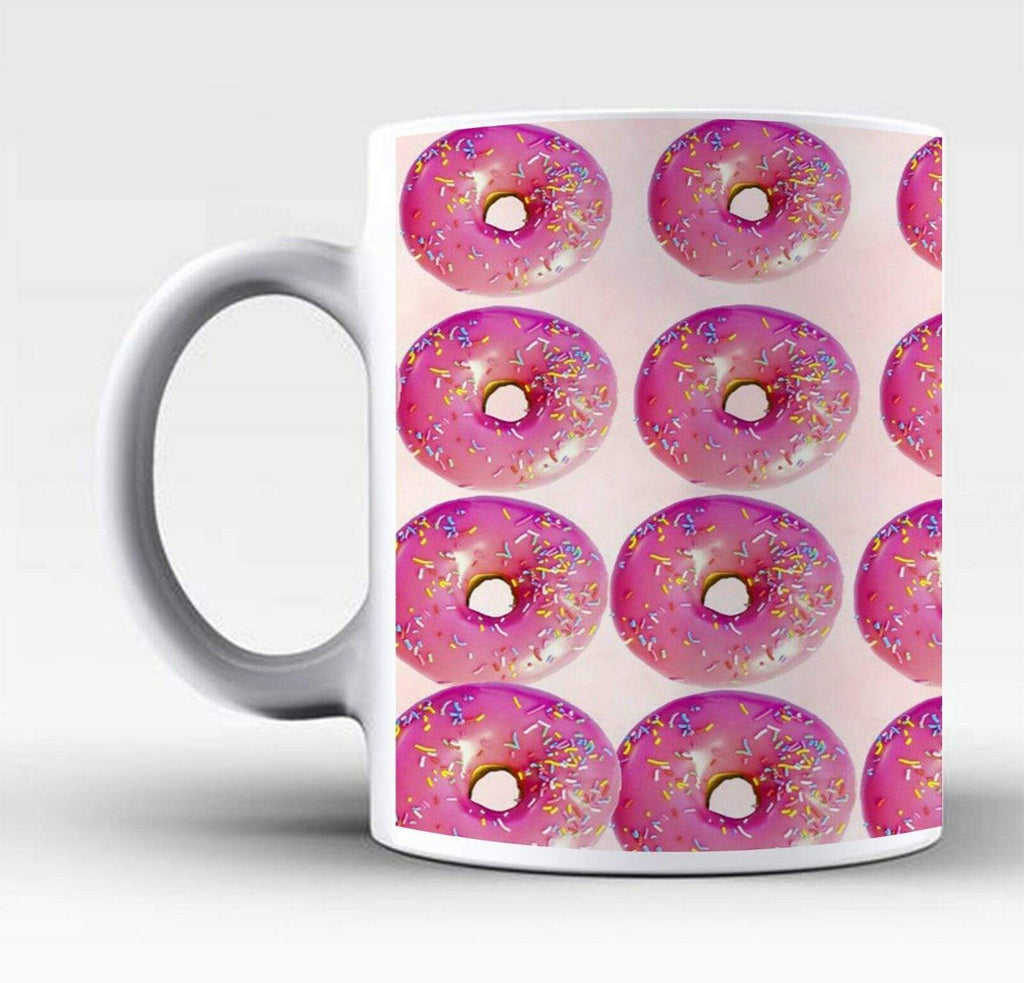 New Perfect Ideal Tea Coffee Mug Gift Present Sweet Doughnut Print Drink Glass 4