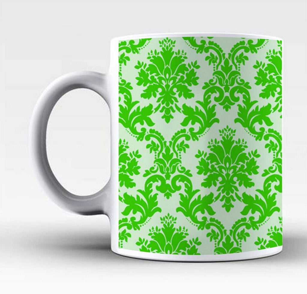 Ideal Tea Coffee Mug Perfect Gift Present Vintage Wallpaper Print Drink Glass