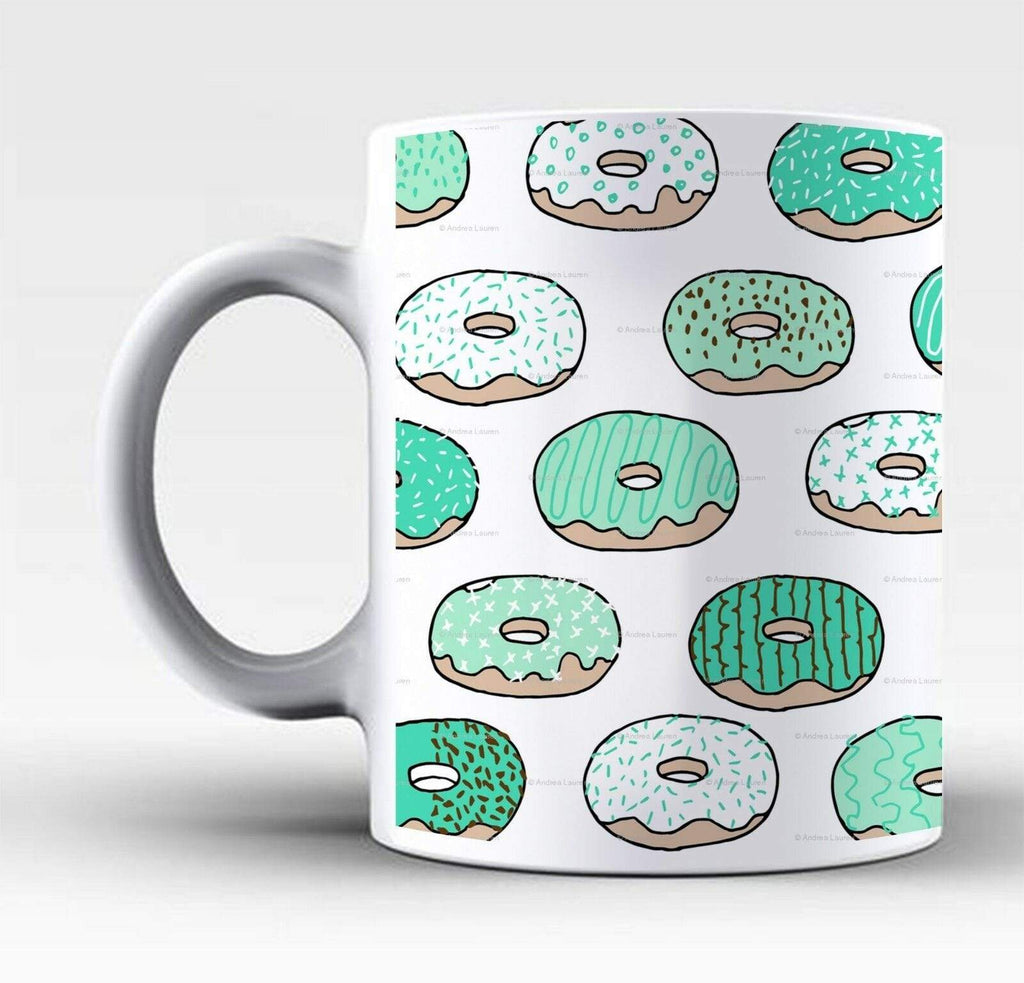 New Perfect Ideal Tea Coffee Mug Gift Present Sweet Doughnut Print Drink Glass 4