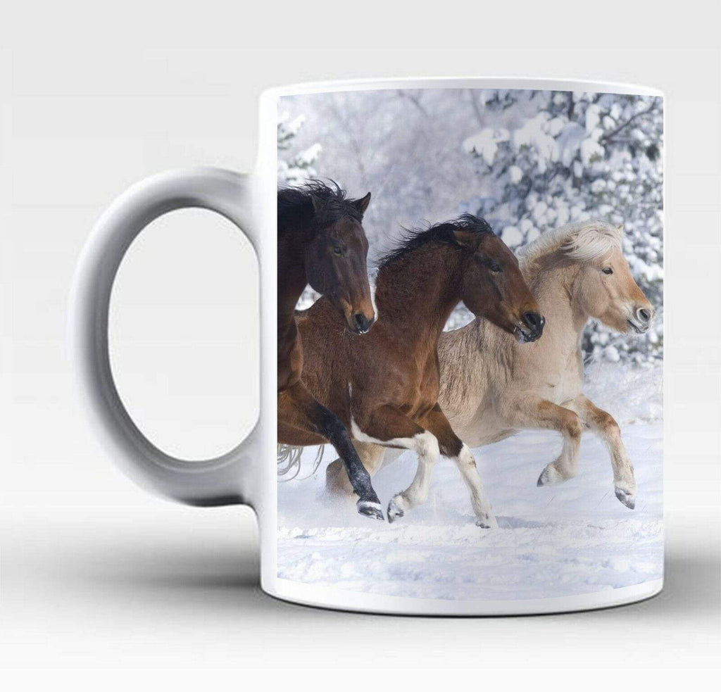 New Ideal Tea Coffee Mug Perfect Gift Present Animal Horse Lovers Drink Glass