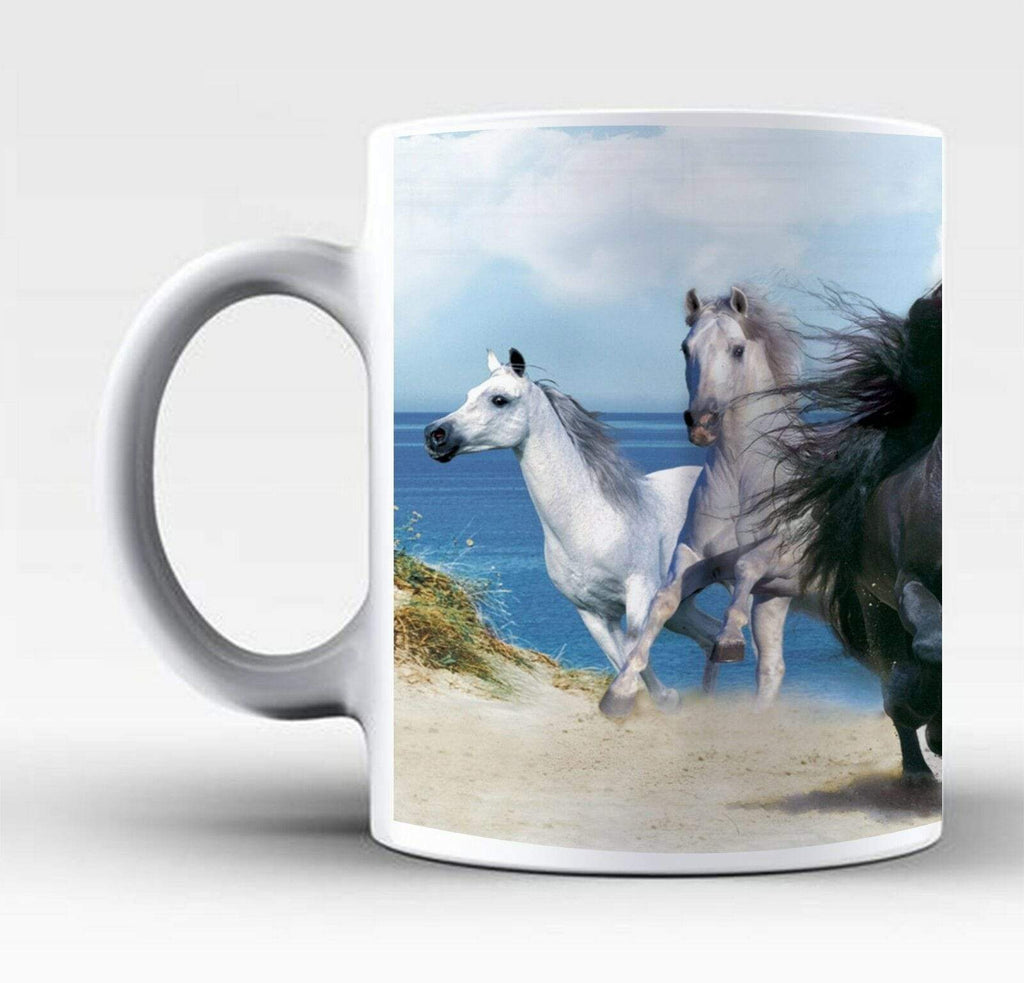 New Ideal Tea Coffee Mug Perfect Gift Present Animal Horse Lovers Drink Glass