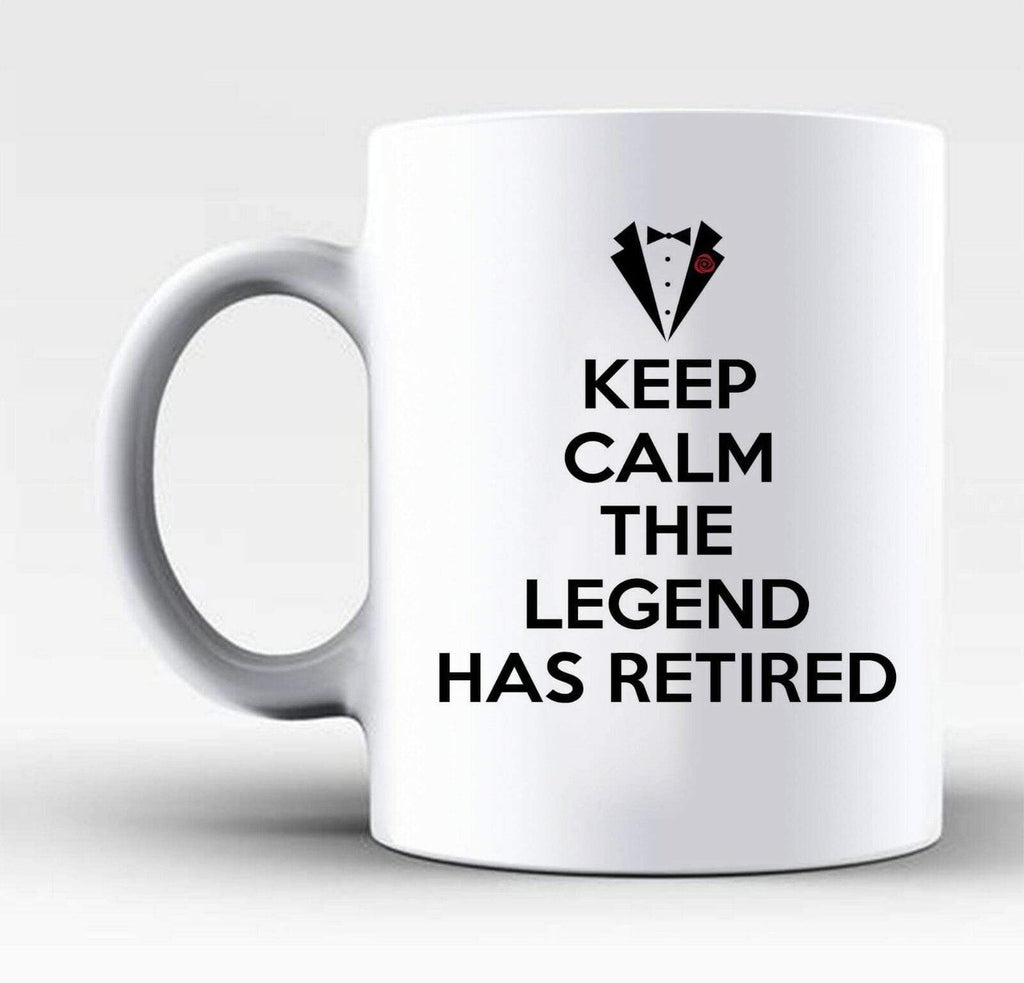 The Legend Has Retired Retirement Mug Cup Gift Thank You Present