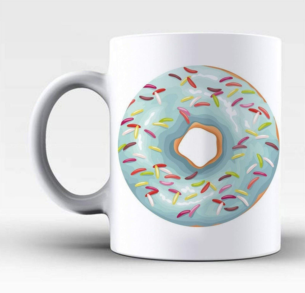 New Perfect Ideal Tea Coffee Mug Gift Present Sweet Doughnut Print Drink Glass 1