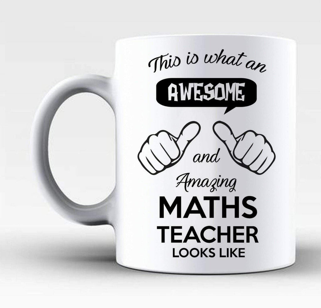 This Is What An Awesome Science Maths English Teacher Looks Like Mugs Gift