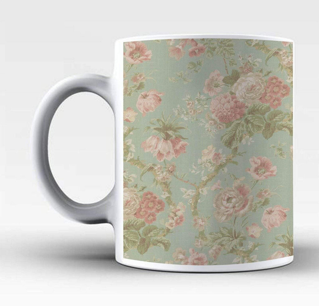 New Perfect Ideal Tea Coffee Mug Gift Present Floral Print Design Drink Glass 1