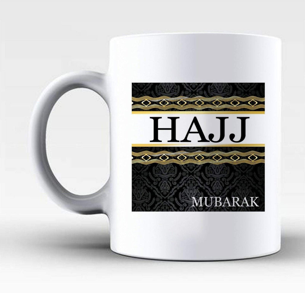 Hajj Mubarak Islamic Muslim Drink Mug Cup Coffee Tea And Card SET Gift Present 4