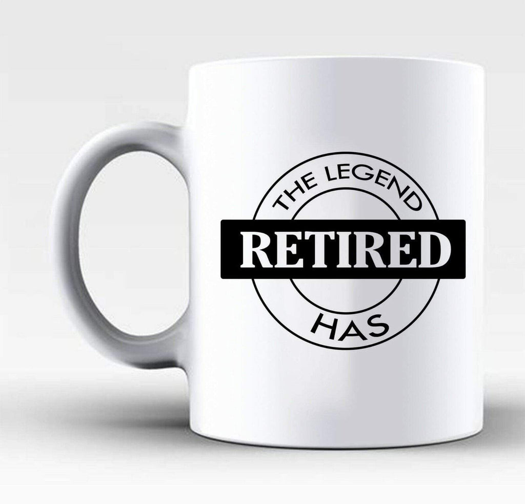 The Legend Has Retired Retirement Mug Cup Gift Thank You Present New