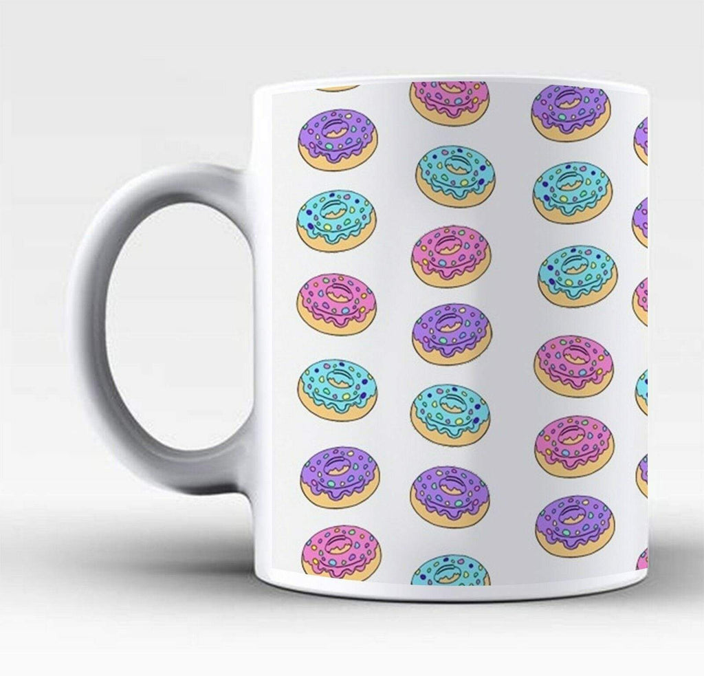 New Perfect Ideal Tea Coffee Mug Gift Present Sweet Doughnut Print Drink Glass 2