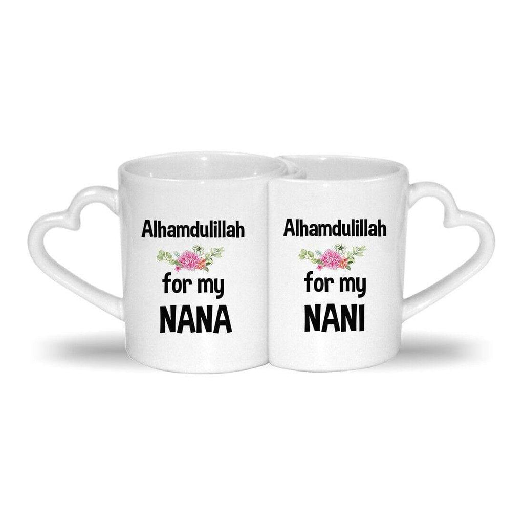 Set Of 2 Mugs Baba Mama Dada Dadi Nana Nani Ami Parents Grandparents Gift D1