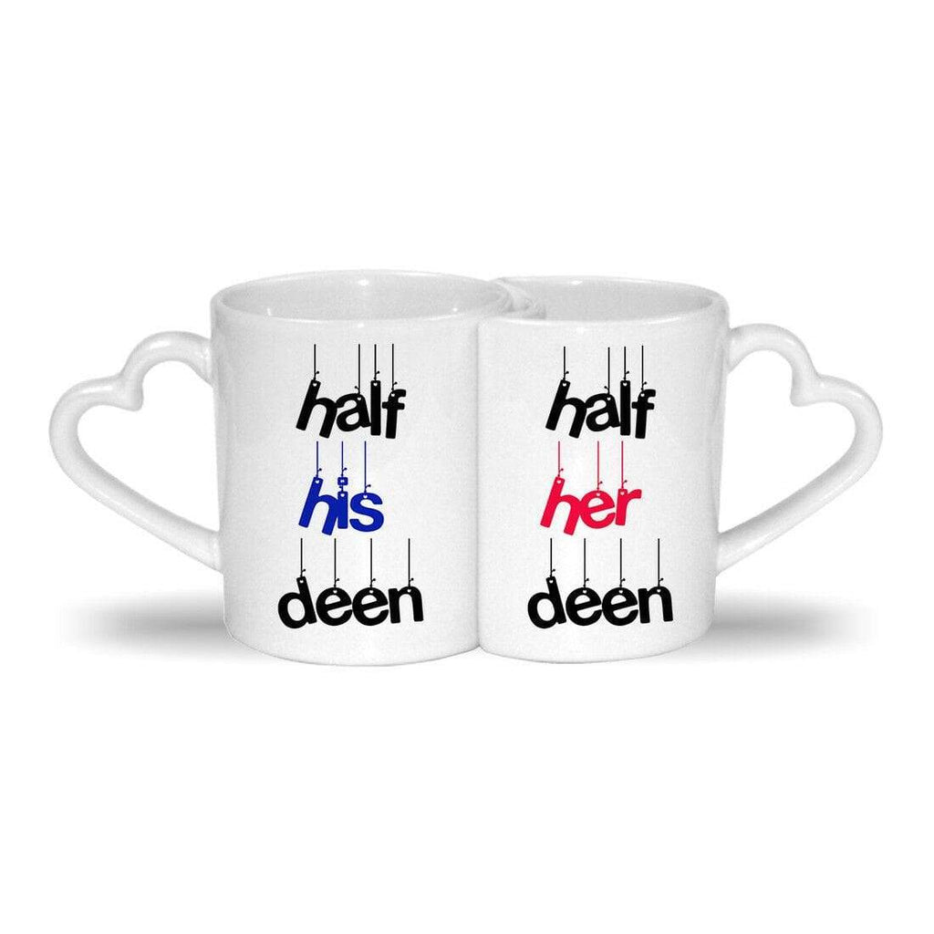 Set Of 2 Islamic Hajja Hajji Deen Wed Gift Present Anniversary Couples Mugs D5