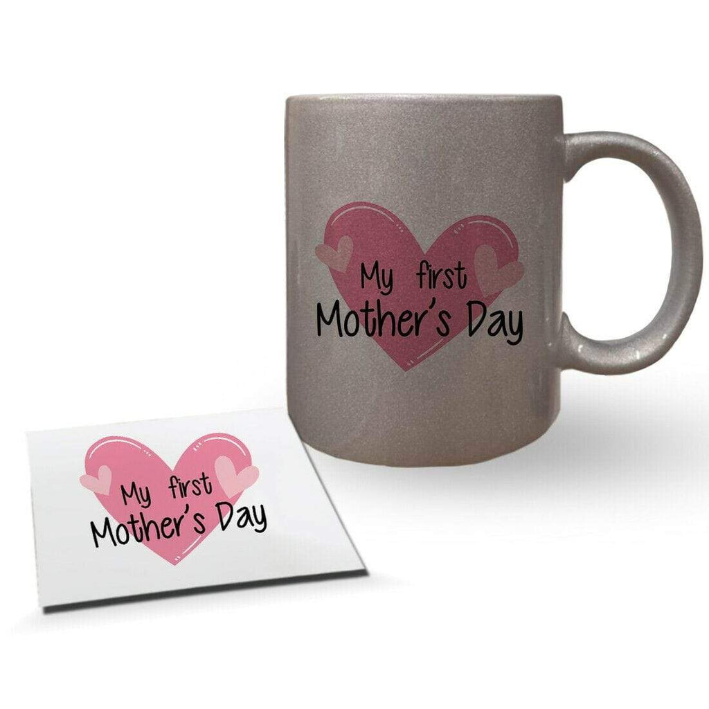 My First Mother's Day Mug Cup Coffee Tea Gift With Or Without A Coaster Set D2