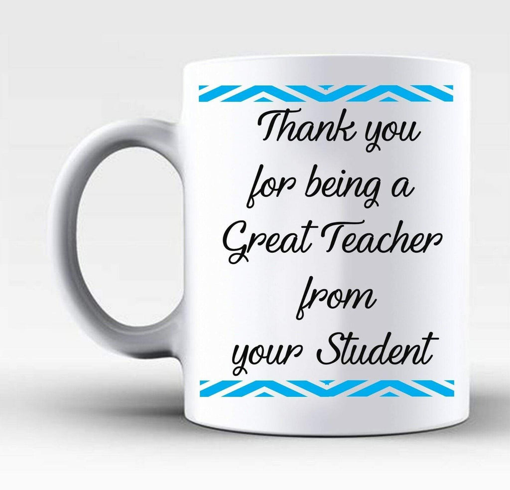 Personalised Best Teacher Mug Cup Gift Retiring Thank You Present From Pupil