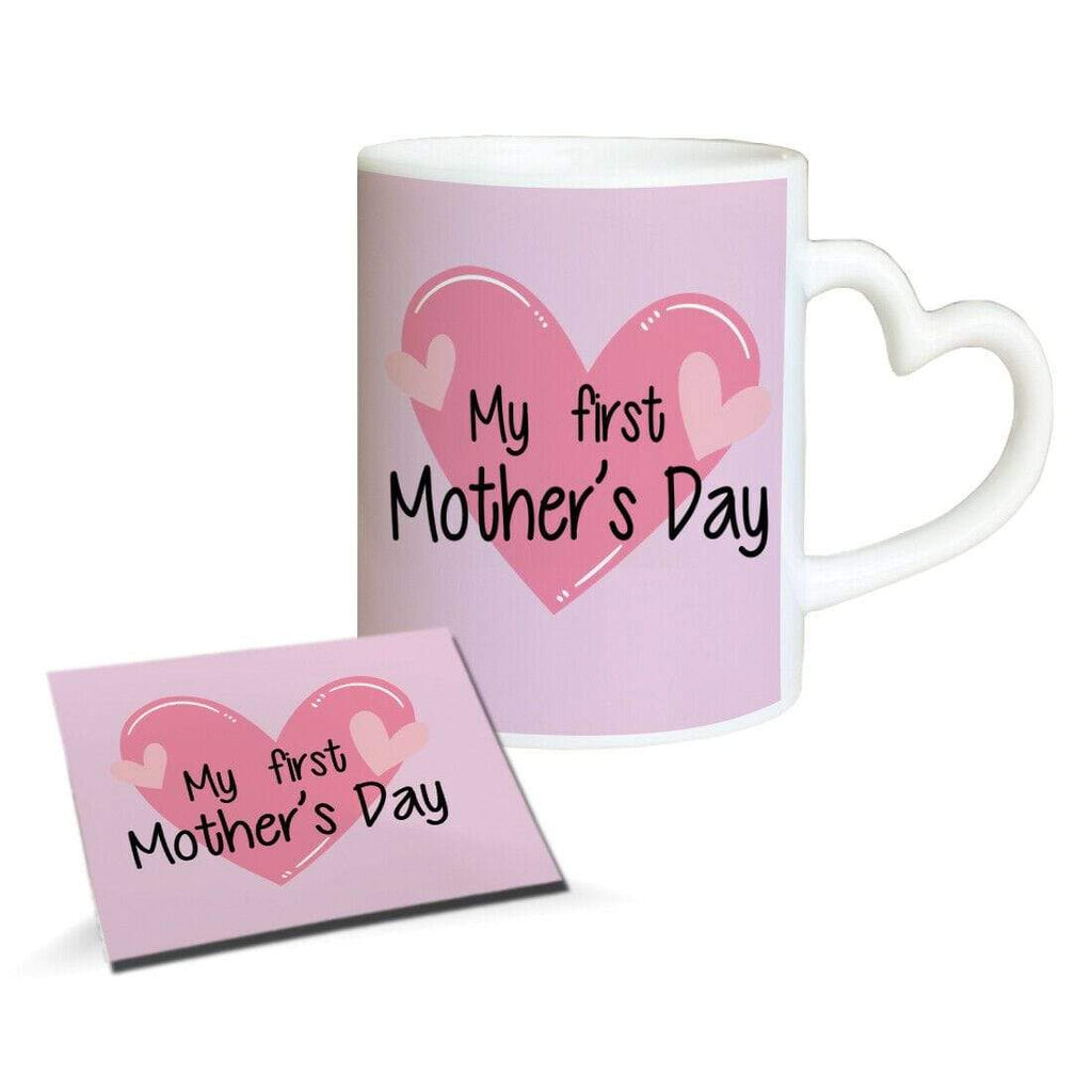 My First Mother's Day Mug Cup Coffee Tea Gift With Or Without A Coaster Set D2