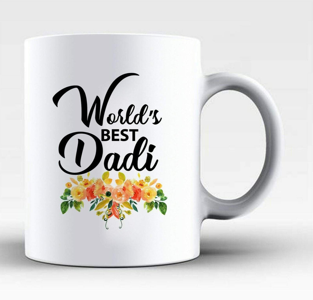 Worlds Best Dada Dadi Nana Nani Asian Grandparents Sets OR Single Present Mugs