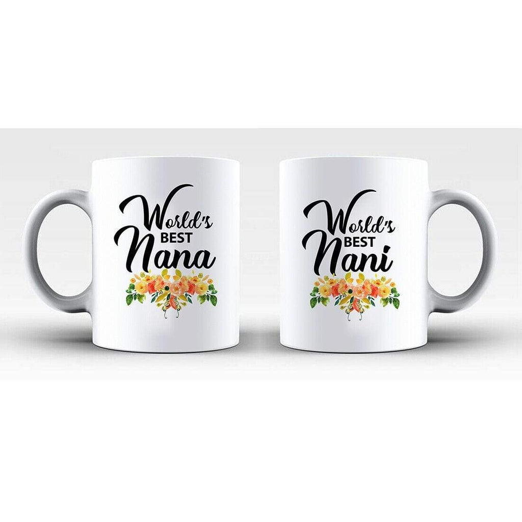 Worlds Best Dada Dadi Nana Nani Asian Grandparents Sets OR Single Present Mugs