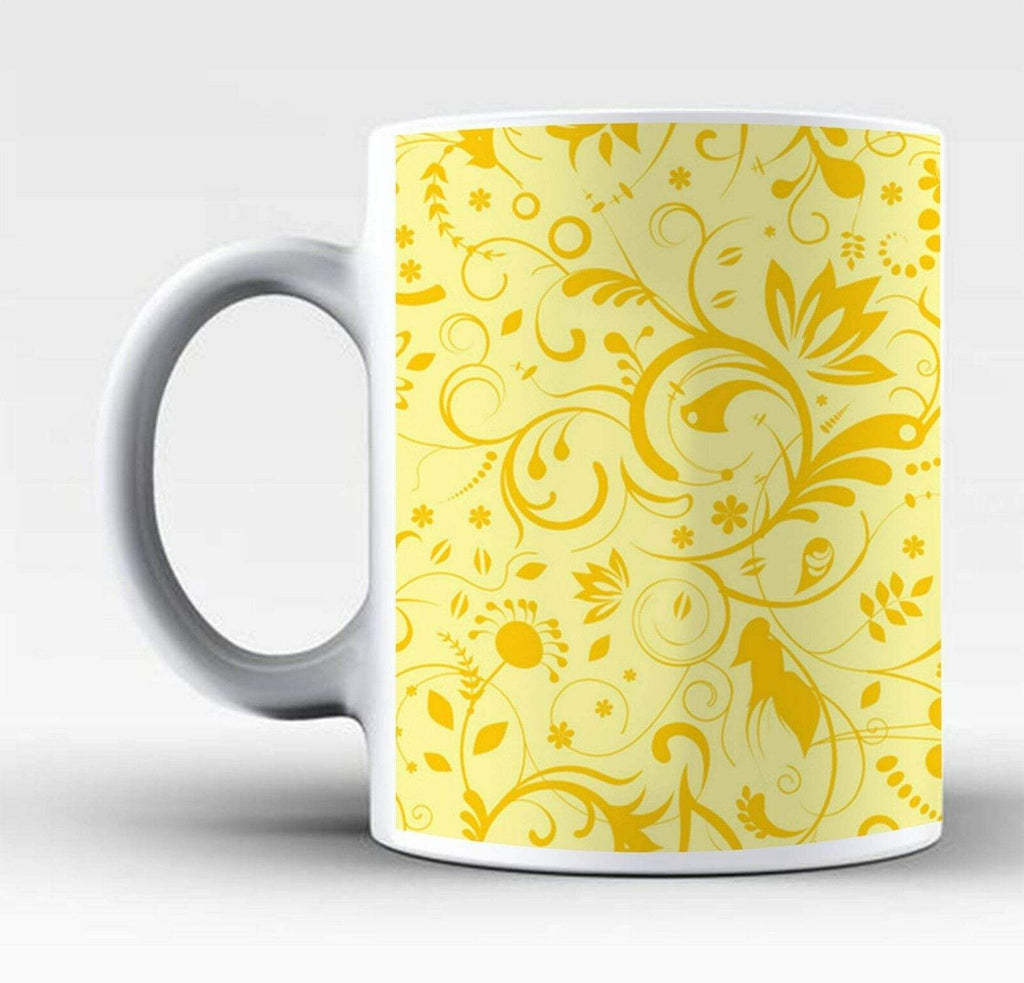 New Perfect Ideal Tea Coffee Mug Gift Present Floral Print Design Drink Glass 1