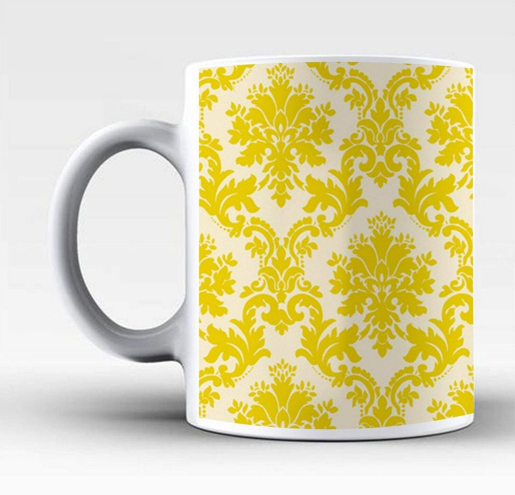 Ideal Tea Coffee Mug Perfect Gift Present Vintage Wallpaper Print Drink Glass