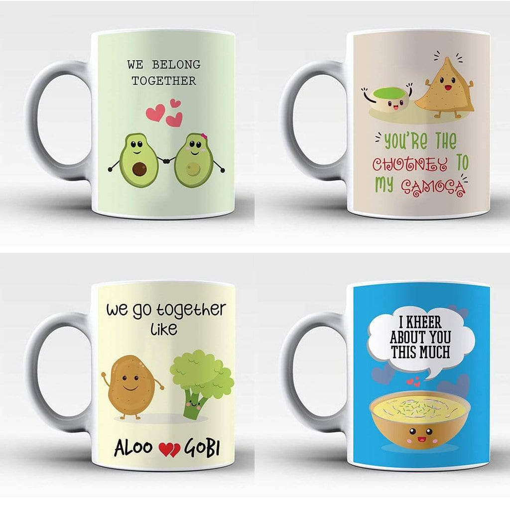 Valentines Day Funny Cute Asian Humour Glass Mugs