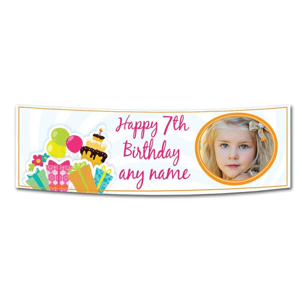 Personalised Birthday Anniversary Wedding Party Banner Decoration D2