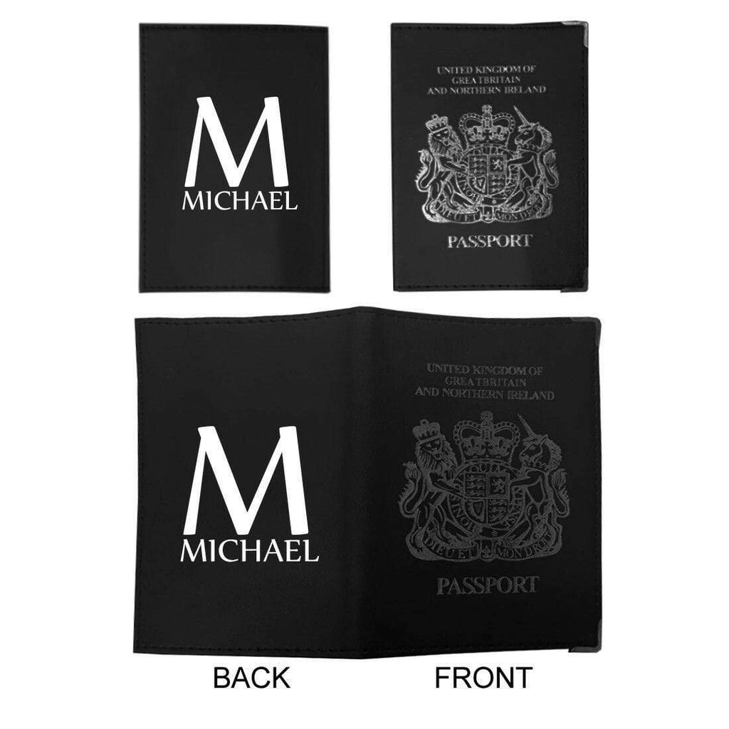 Personalise Name Passport Protecting Cover Case Travelling Adventure Holiday D4