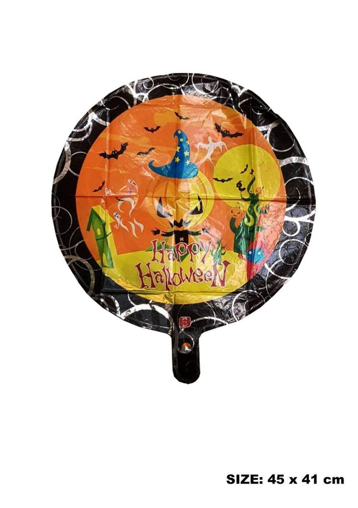 Personalise Spooky Halloween Theme Shape Foil Balloons Party Decoration Gift