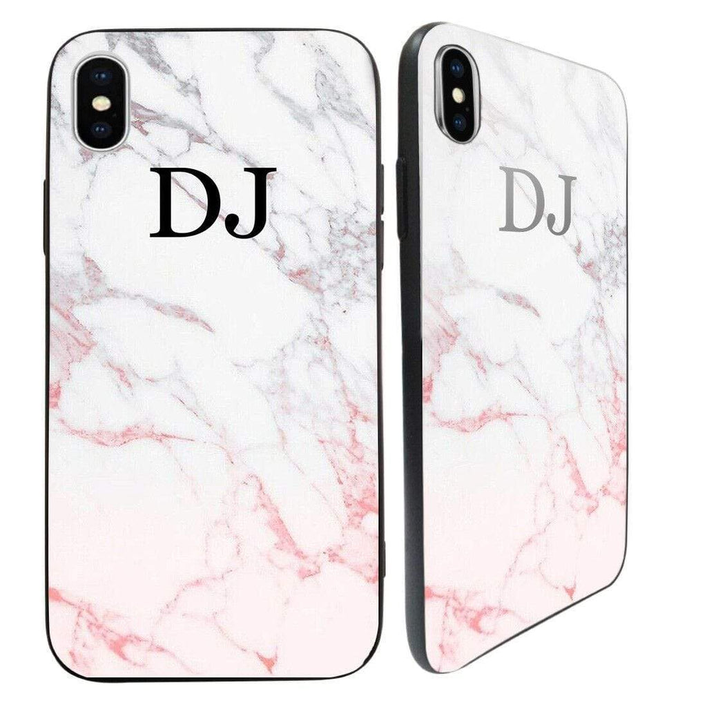 Personalised Tempered Glass Cover Case FOR iPhone Samsung FREE Phone Holder D17