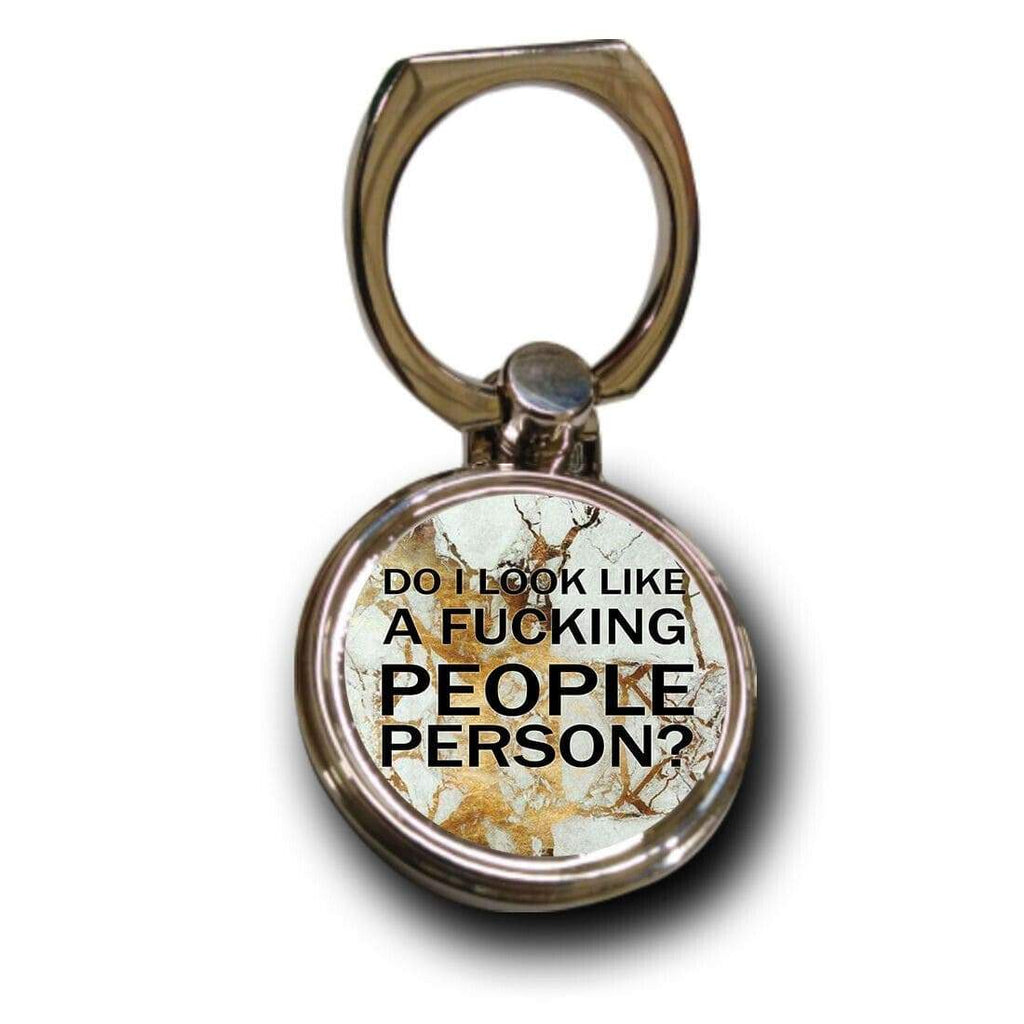 Personalised Funny Rude Mobile Phone Ring Holder Protector Gift For All Models