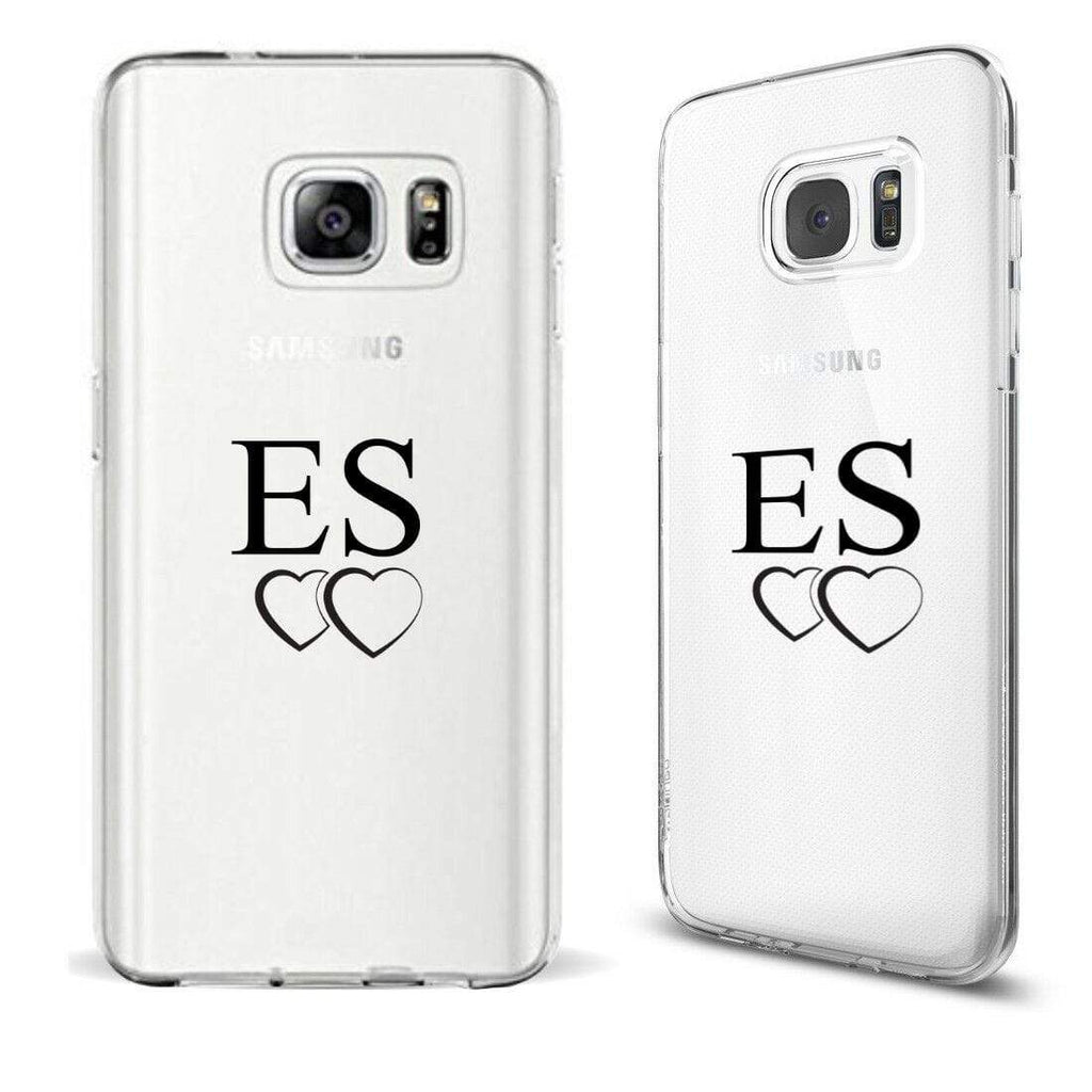 Personalise Crown Heart Diamond Gel Soft Back Cover Case For ALL Samsung Models6