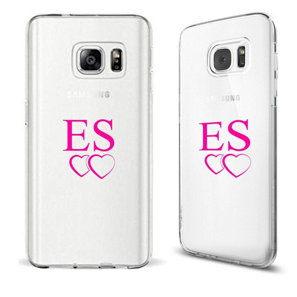 Personalise Crown Heart Diamond Gel Soft Back Cover Case For ALL Samsung Models6