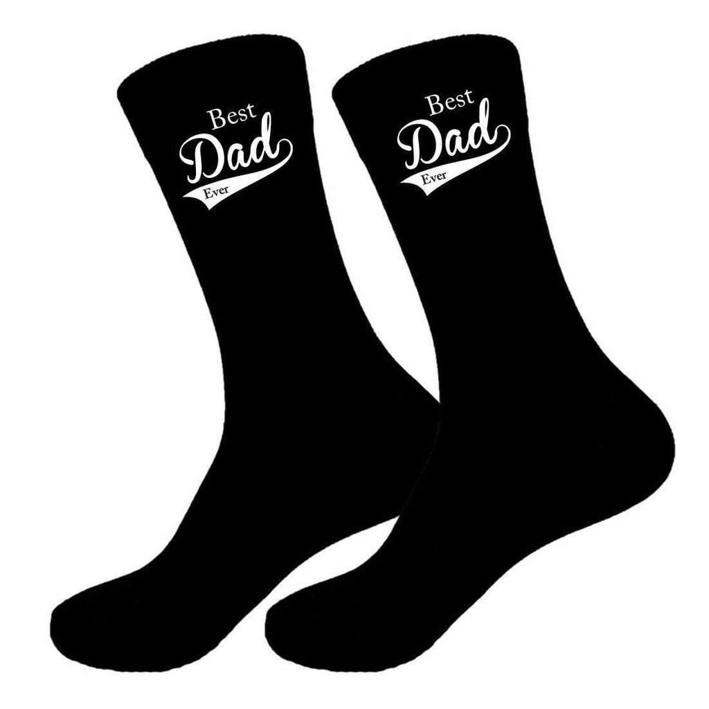 Mens Personalised Fathers Day Grandad Step Dad Socks Sizes 6-11, 10-13 Big Foot