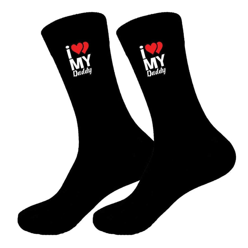 Mens Fathers Day Valentines Grandad Dad Socks Sizes 6-11, 10-13 Big Foot D1