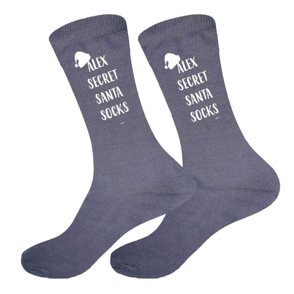 Mens Personalised Another Pair Of Christmas Socks Name Sizes 6-11,10-13 Big Foot