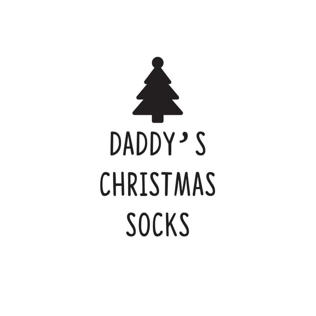 Personalised Mens Grandad Dad Daddy Xmas Christmas Socks Gift  Sizes 6-11 Stripe