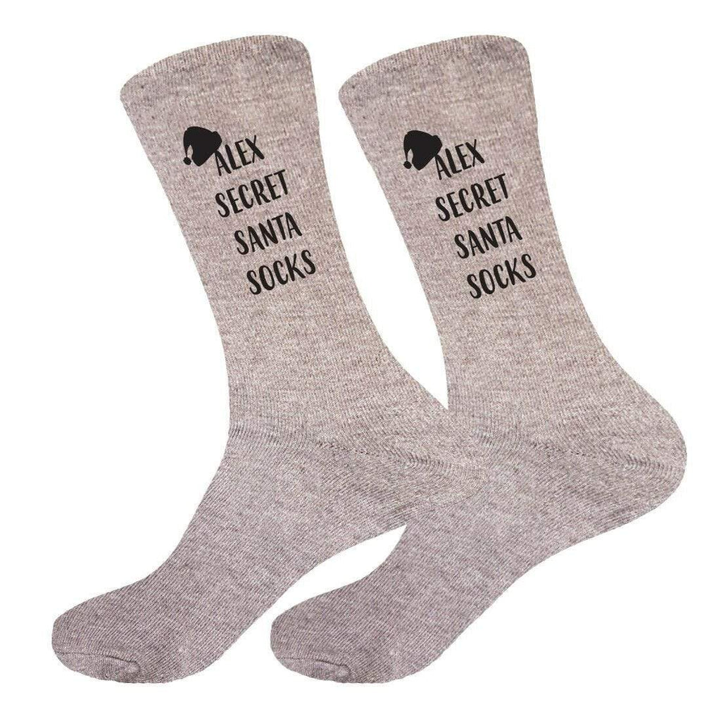 Mens Personalised Another Pair Of Christmas Socks Name Sizes 6-11,10-13 Big Foot