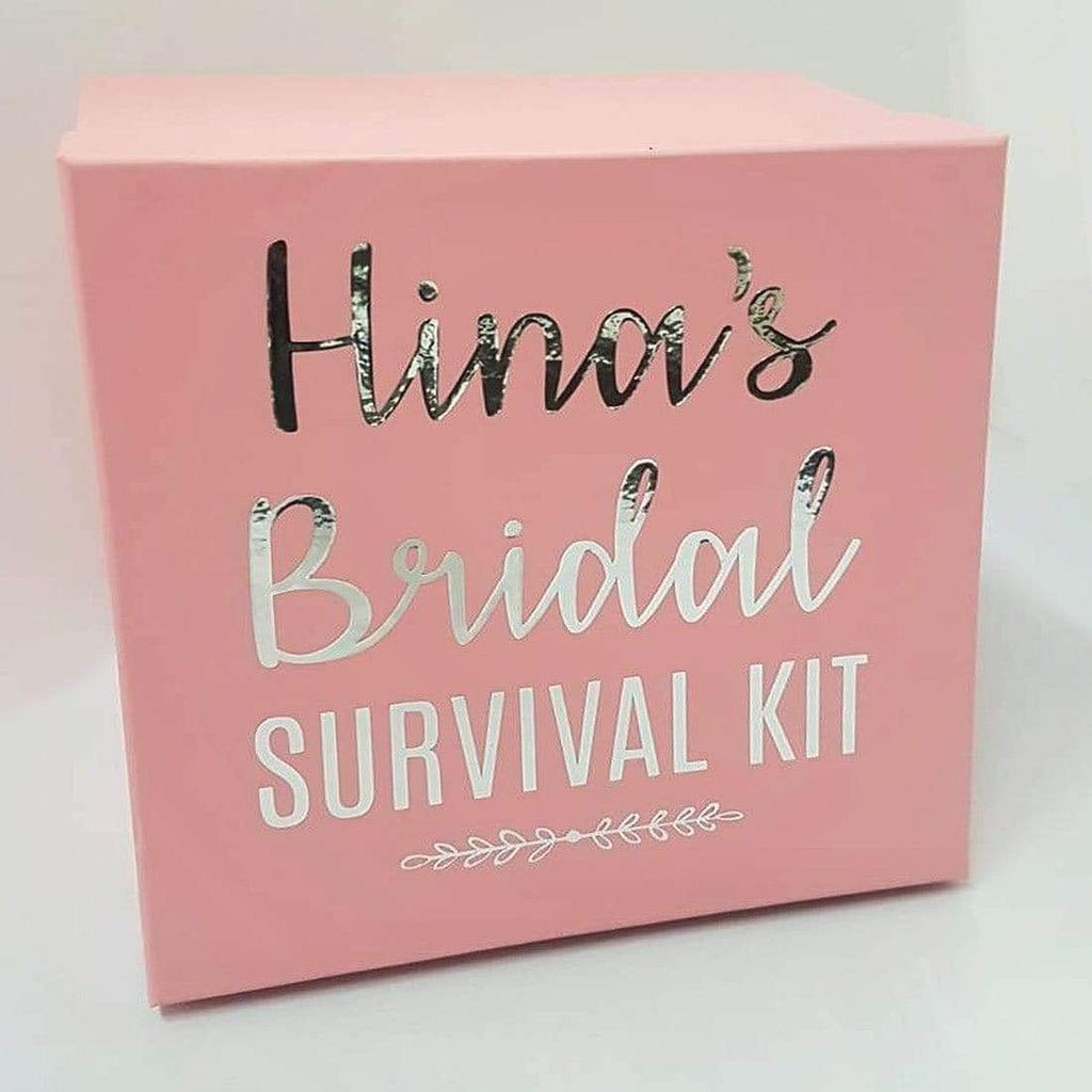 Personalised Funny Bridal Wedding Survival Kit